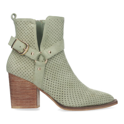 Botines de Mujer con Tacón Campero Elegantes - Imagen 2