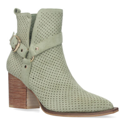 Botines de Mujer con Tacón Campero Elegantes - Imagen 3