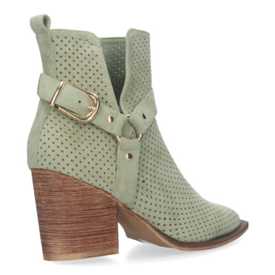 Botines de Mujer con Tacón Campero Elegantes - Imagen 4
