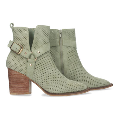 Botines de Mujer con Tacón Campero Elegantes - Imagen 5