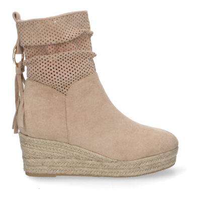 Botines con Cuña de Yute para Mujer. Cómodas - Imagen 2