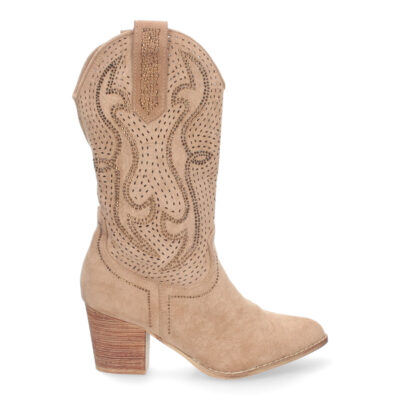 Bota Campera de Mujer con Tacón Cómodo - Imagen 2