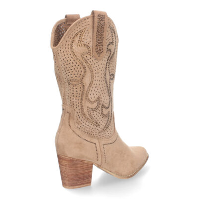 Bota Campera de Mujer con Tacón Cómodo - Imagen 4