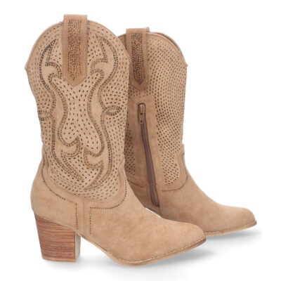 Bota Campera de Mujer con Tacón Cómodo - Imagen 5
