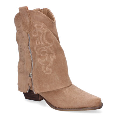 Botas de Tacón para Mujer, Estilo Cowboy Polaina, Comodas y Elegantes - Imagen 3