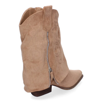 Botas de Tacón para Mujer, Estilo Cowboy Polaina, Comodas y Elegantes - Imagen 4