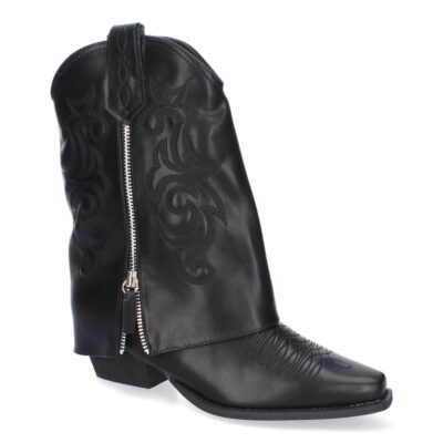 Botas de Tacón para Mujer, Estilo Cowboy Polaina, Comodas y Elegantes - Imagen 3