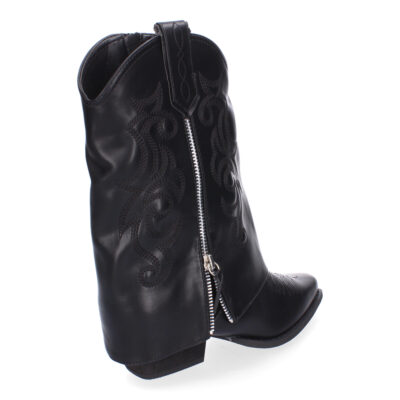 Botas de Tacón para Mujer, Estilo Cowboy Polaina, Comodas y Elegantes - Imagen 4