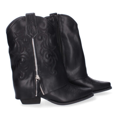 Botas de Tacón para Mujer, Estilo Cowboy Polaina, Comodas y Elegantes - Imagen 5