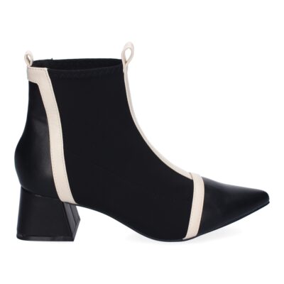 Botines de Tacón para Mujer, Comodos Material Elastico, Elegantes - Imagen 2