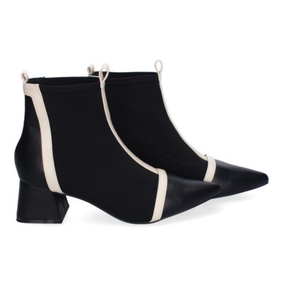 Botines de Tacón para Mujer, Comodos Material Elastico, Elegantes - Imagen 5