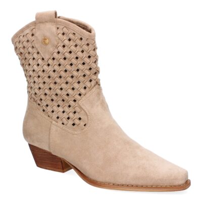 Botines de tacón para Mujer, Diseño Trenzado, Comodas y Elegantes, Caladas - Imagen 3
