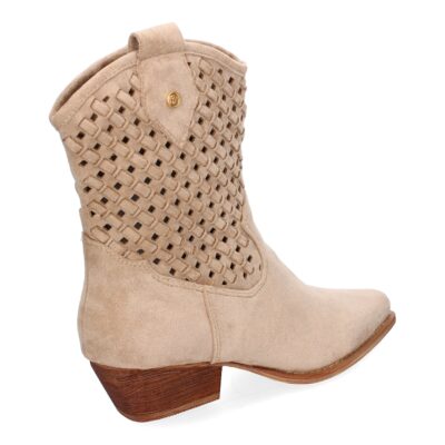 Botines de tacón para Mujer, Diseño Trenzado, Comodas y Elegantes, Caladas - Imagen 4
