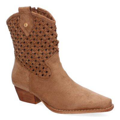 Botines de tacón para Mujer, Diseño Trenzado, Comodas y Elegantes, Caladas - Imagen 3