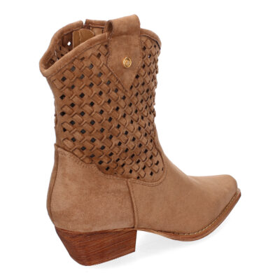 Botines de tacón para Mujer, Diseño Trenzado, Comodas y Elegantes, Caladas - Imagen 4