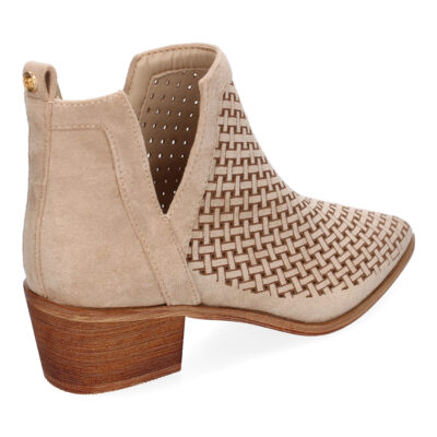 Botines de Mujer Calados, Comodos, Diseño Trenzado, Elegantes con Punta Fina - Imagen 4