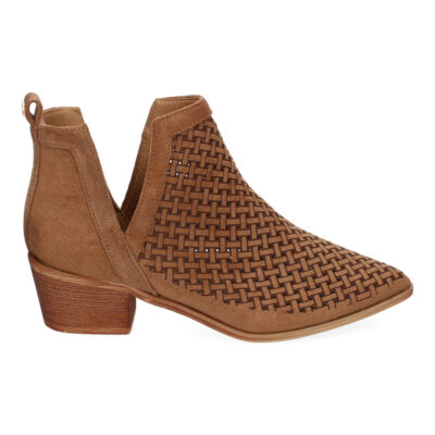 Botines de Mujer Calados, Comodos, Diseño Trenzado, Elegantes con Punta Fina - Imagen 2