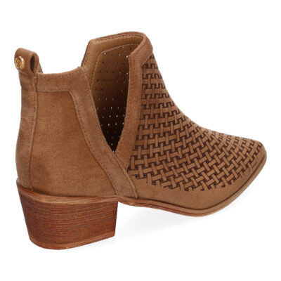 Botines de Mujer Calados, Comodos, Diseño Trenzado, Elegantes con Punta Fina - Imagen 4