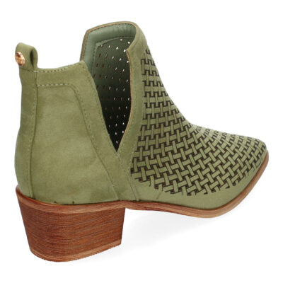 Botines de Mujer Calados, Comodos, Diseño Trenzado, Elegantes con Punta Fina - Imagen 4