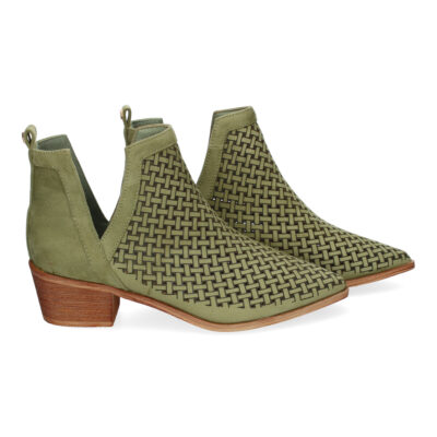 Botines de Mujer Calados, Comodos, Diseño Trenzado, Elegantes con Punta Fina - Imagen 5