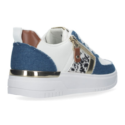 Zapatillas azules mujer cómodas - Imagen 4