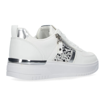 Zapatillas blancas mujer cómodas - Imagen 4