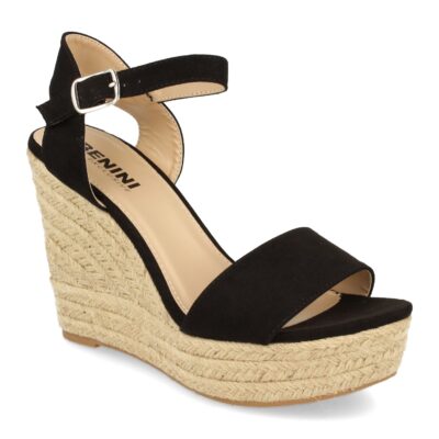Sandalia de Cuña Estilo Ankle Strap con Yute y Hebilla - Imagen 2