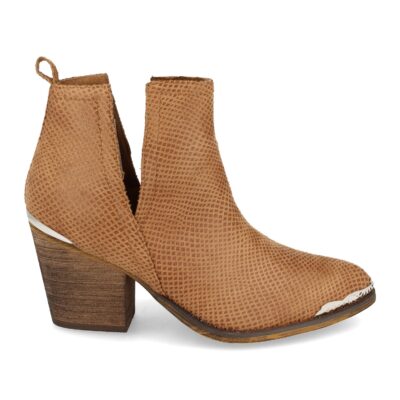 Botin de Tacon con Punta y Talon Metalico