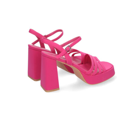 Sandalias Elegantes de Fiesta con Tacón Alto y Plataforma - Imagen 2