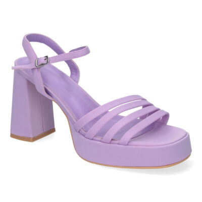 Sandalias Elegantes de Fiesta con Tacón Alto y Plataforma - Imagen 5