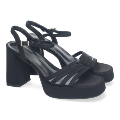 Sandalias Elegantes de Fiesta con Tacón Alto y Plataforma