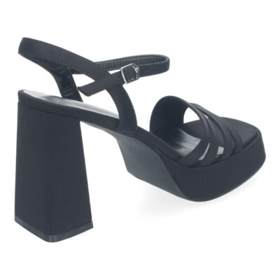 Sandalias Elegantes de Fiesta con Tacón Alto y Plataforma - Imagen 4