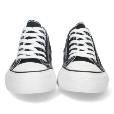 Zapatilla Plana de Lona con Cordones - Imagen 3