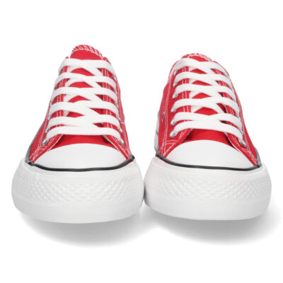 Zapatilla Plana de Lona con Cordones - Imagen 3