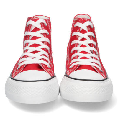 Zapatilla Abotinada de Lona con Cordones - Imagen 3
