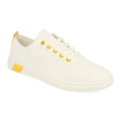 Zapatillas de Mujer Planas con Perforado Mil Puntos - Imagen 2