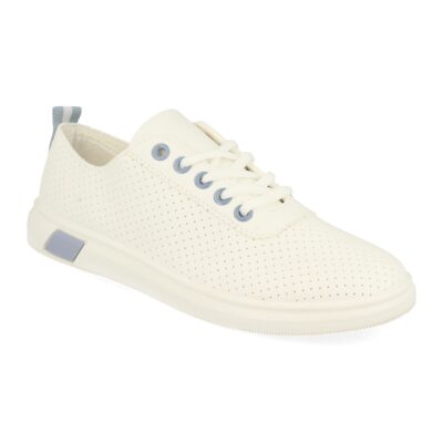 Zapatillas de Mujer Planas con Perforado Mil Puntos - Imagen 2
