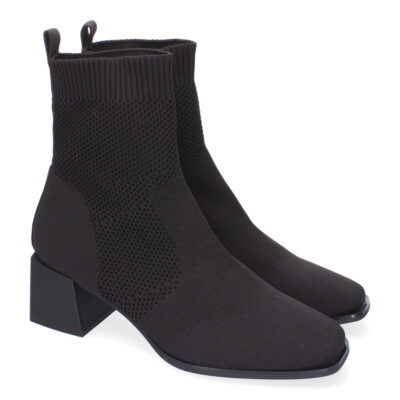 Botin de Tacon para Mujer, Comodos, con Material Elastico