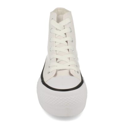 Zapatilla Abotinada de Plataforma con Cordones - Imagen 4