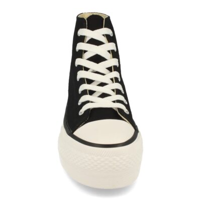 Zapatilla Abotinada de Plataforma con Cordones - Imagen 4