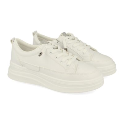 Zapatilla de Plataforma con Cordones