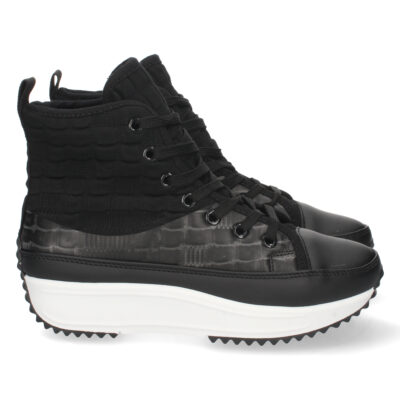 Bamba Abotinada de Plataforma con Cordones