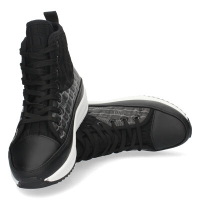 Bamba Abotinada de Plataforma con Cordones - Imagen 5