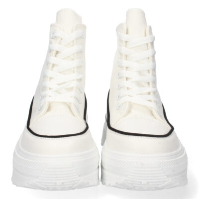 Bamba Abotinada de Plataforma con Cordones - Imagen 3
