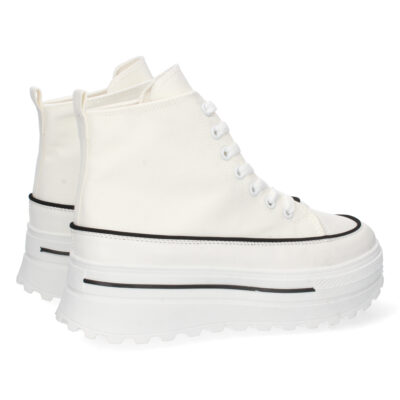 Bamba Abotinada de Plataforma con Cordones - Imagen 4