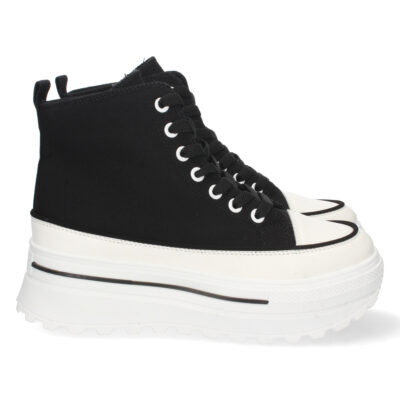 Bamba Abotinada de Plataforma con Cordones