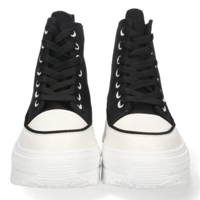 Bamba Abotinada de Plataforma con Cordones - Imagen 3