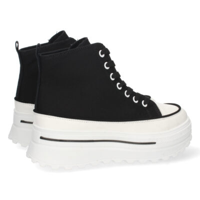 Bamba Abotinada de Plataforma con Cordones - Imagen 4