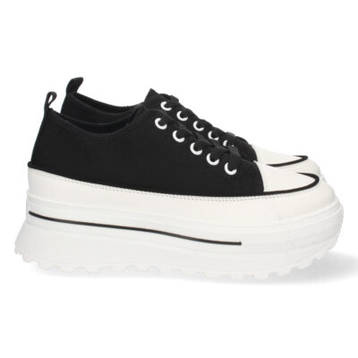 Bamba de Plataforma con Cordones