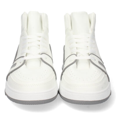 Zapatilla Abotinada Plana con Cordones - Imagen 3